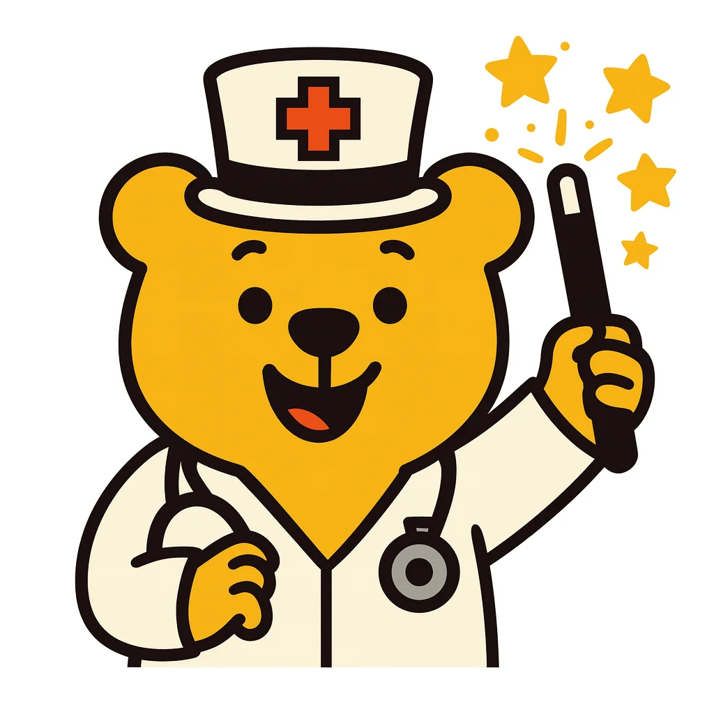 Happy MediBear mascot