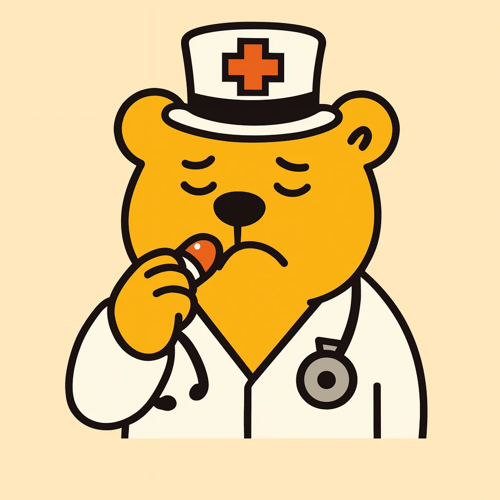 MediBear mascot for privacy